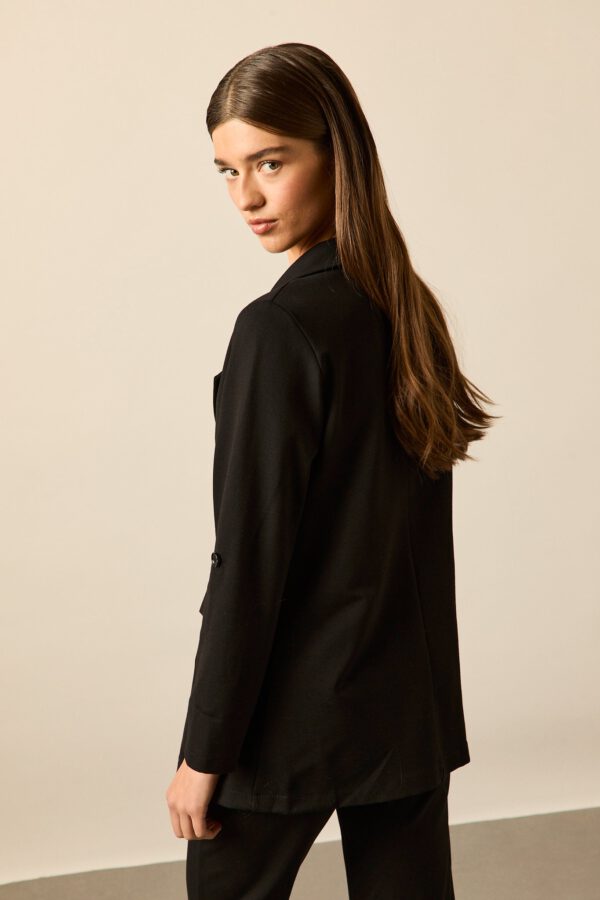 Blazer sastre larga negro - Image 9