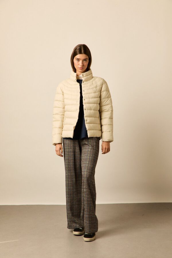Cazadora plumas Beige - Image 4