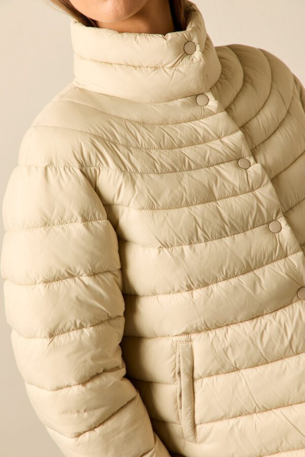 Cazadora plumas Beige - Image 6