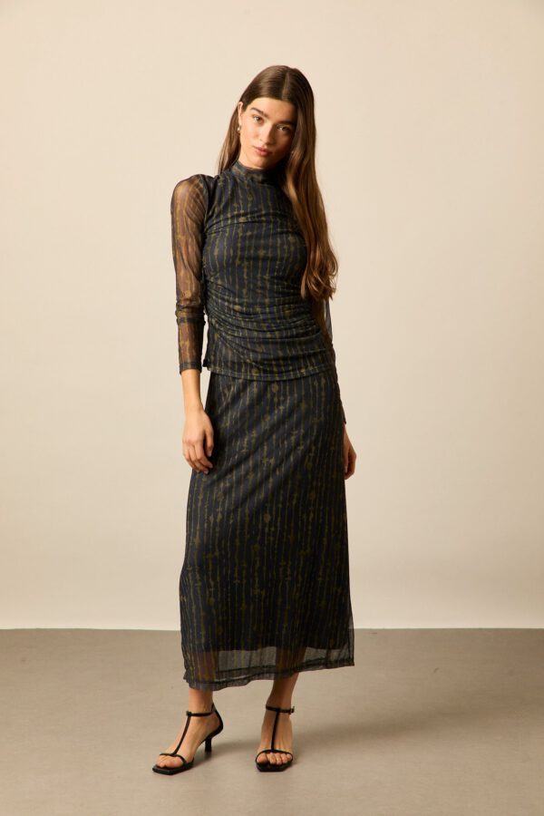 Falda midi tul tie dye - Image 2
