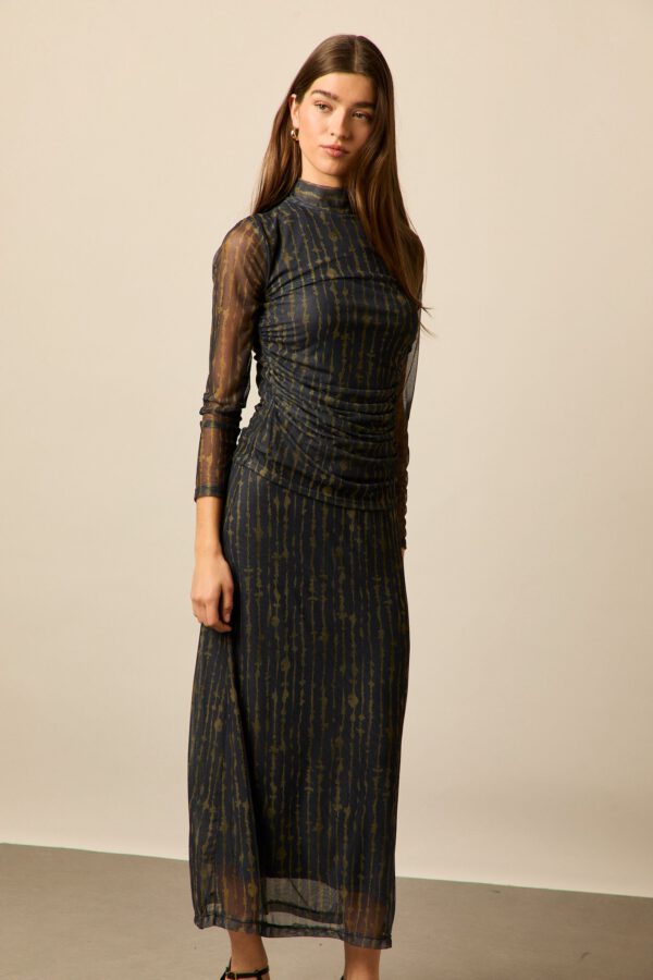 Falda midi tul tie dye - Image 6