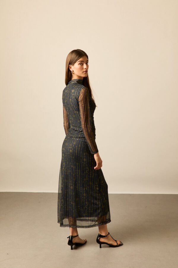 Falda midi tul tie dye - Image 7