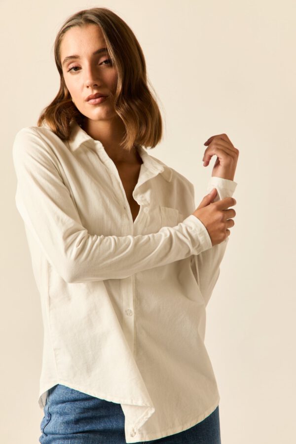 Camisa micropana blanco - Image 2