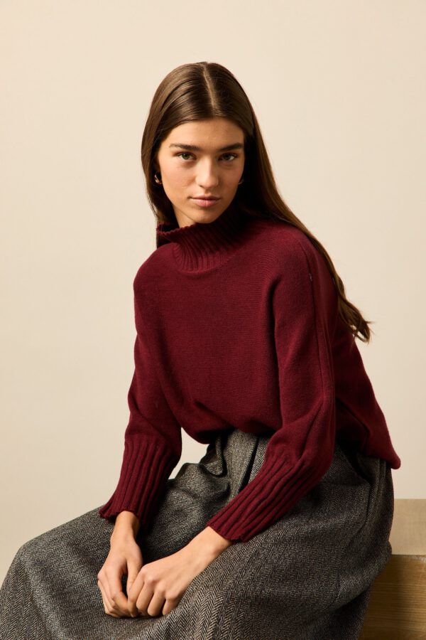 Falda midi espiga - Image 3
