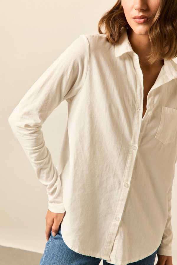 Camisa micropana blanco - Image 5