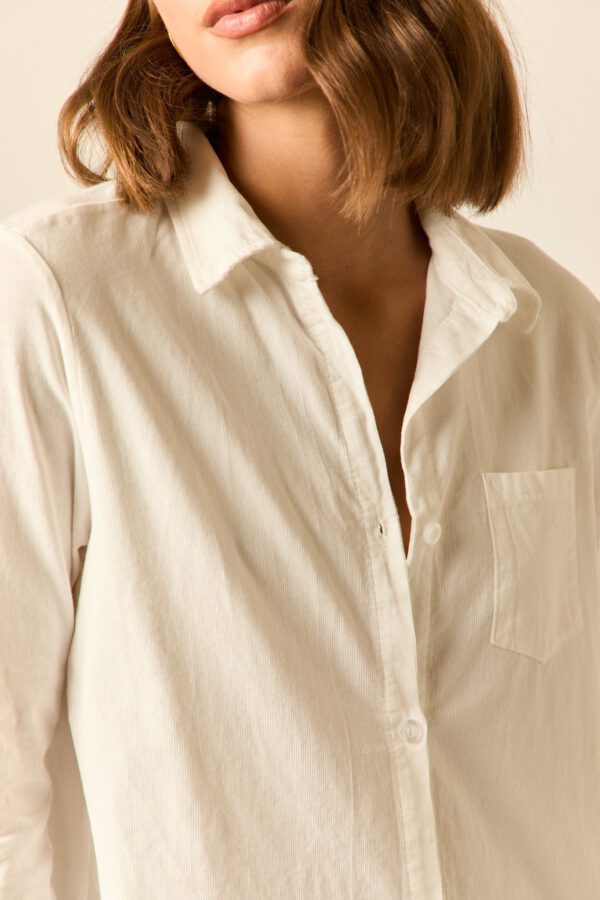 Camisa micropana blanco - Image 4